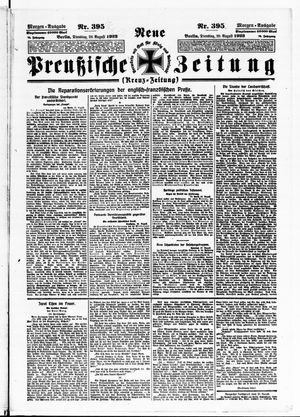 Neue preußische Zeitung vom 28.08.1923