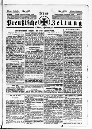 Neue preußische Zeitung vom 02.09.1923