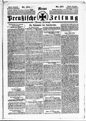 Neue preußische Zeitung vom 13.09.1923
