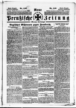 Neue preußische Zeitung vom 22.09.1923