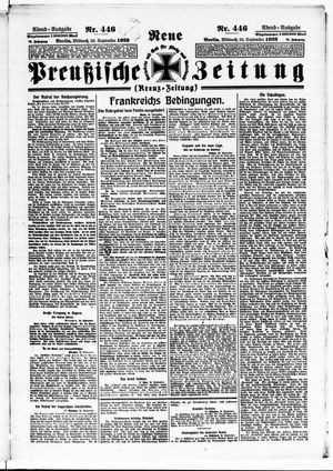 Neue preußische Zeitung vom 26.09.1923