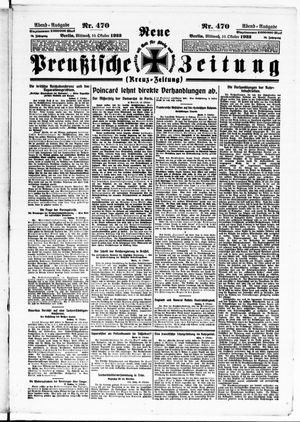 Neue preußische Zeitung vom 10.10.1923