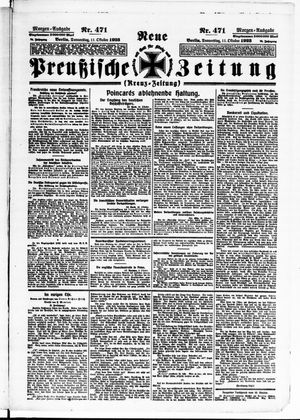 Neue preußische Zeitung vom 11.10.1923