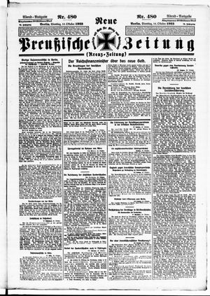 Neue preußische Zeitung vom 16.10.1923