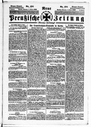 Neue preußische Zeitung vom 17.10.1923