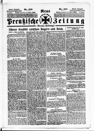 Neue preußische Zeitung vom 20.10.1923
