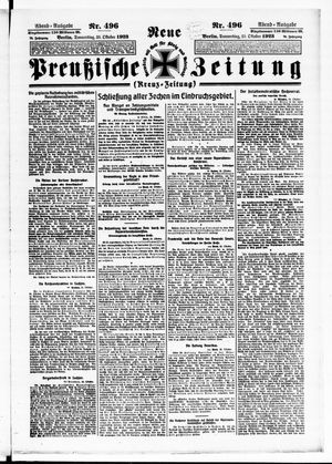 Neue preußische Zeitung vom 25.10.1923