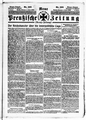 Neue preußische Zeitung vom 31.10.1923