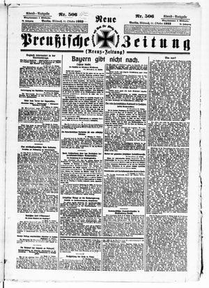 Neue preußische Zeitung vom 31.10.1923