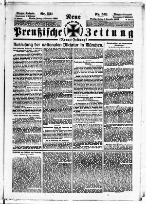 Neue preußische Zeitung vom 09.11.1923