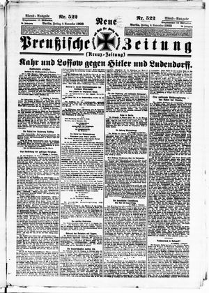 Neue preußische Zeitung vom 09.11.1923