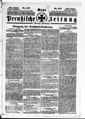 Neue preußische Zeitung vom 22.11.1923