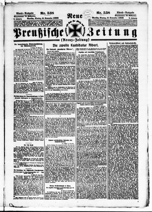Neue preußische Zeitung vom 26.11.1923