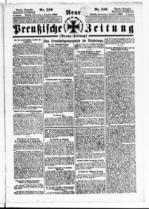 Neue preußische Zeitung vom 06.12.1923