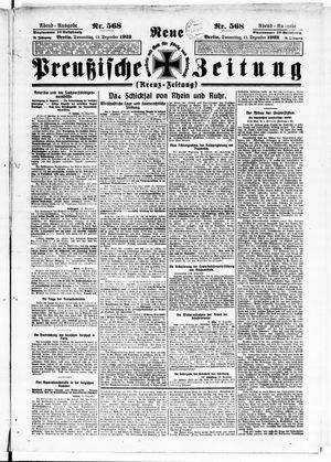 Neue preußische Zeitung vom 13.12.1923