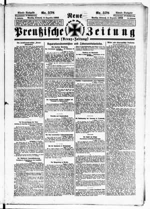 Neue preußische Zeitung vom 19.12.1923