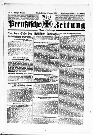 Neue preußische Zeitung vom 04.01.1924