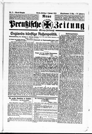 Neue preußische Zeitung vom 04.01.1924
