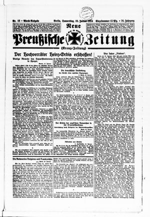 Neue preußische Zeitung on Jan 10, 1924