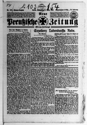Neue preußische Zeitung vom 01.03.1924