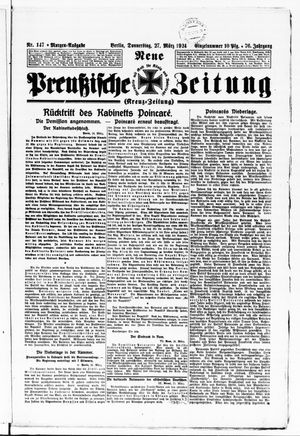 Neue preußische Zeitung vom 27.03.1924