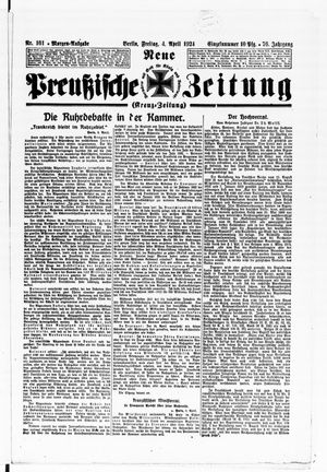Neue preußische Zeitung vom 04.04.1924