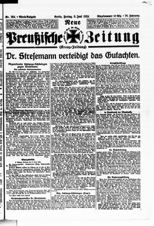 Neue preußische Zeitung vom 06.06.1924