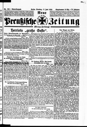 Neue preußische Zeitung vom 17.06.1924