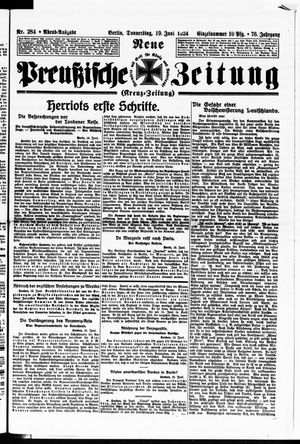 Neue preußische Zeitung vom 19.06.1924