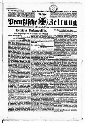 Neue preußische Zeitung vom 03.07.1924