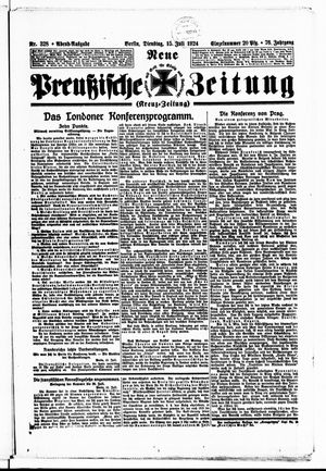 Neue preußische Zeitung vom 15.07.1924