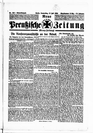 Neue preußische Zeitung vom 17.07.1924