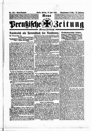 Neue preußische Zeitung vom 18.07.1924