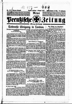 Neue preußische Zeitung vom 01.08.1924