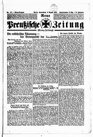Neue preußische Zeitung vom 09.08.1924
