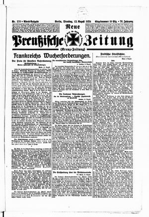 Neue preußische Zeitung vom 12.08.1924
