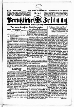 Neue preußische Zeitung vom 03.09.1924