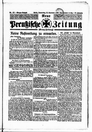 Neue preußische Zeitung vom 25.09.1924