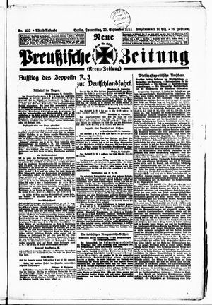 Neue preußische Zeitung vom 25.09.1924