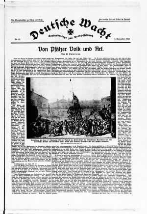 Neue preußische Zeitung on Nov 1, 1924