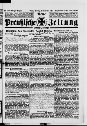 Neue preußische Zeitung vom 25.11.1924