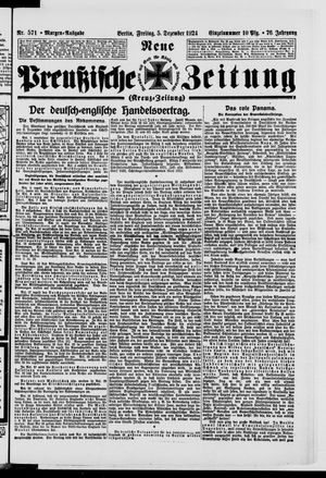 Neue preußische Zeitung vom 05.12.1924