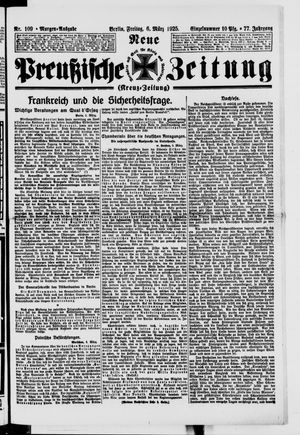 Neue preußische Zeitung vom 06.03.1925