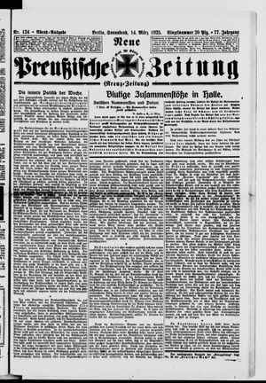 Neue preußische Zeitung vom 14.03.1925