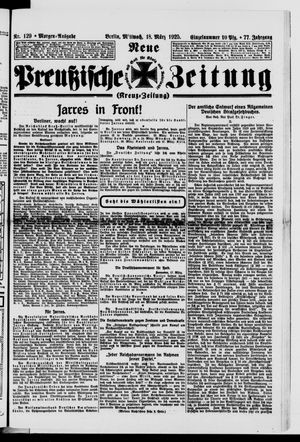 Neue preußische Zeitung vom 18.03.1925