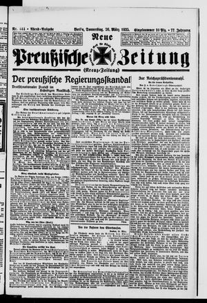Neue preußische Zeitung vom 26.03.1925