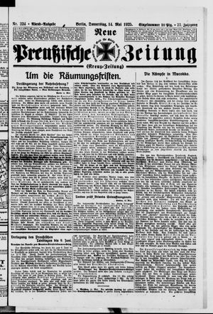 Neue preußische Zeitung vom 14.05.1925