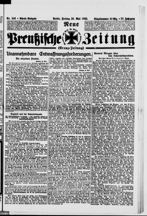 Neue preußische Zeitung vom 29.05.1925