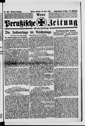 Neue preußische Zeitung vom 26.06.1925