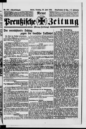 Neue preußische Zeitung vom 30.06.1925
